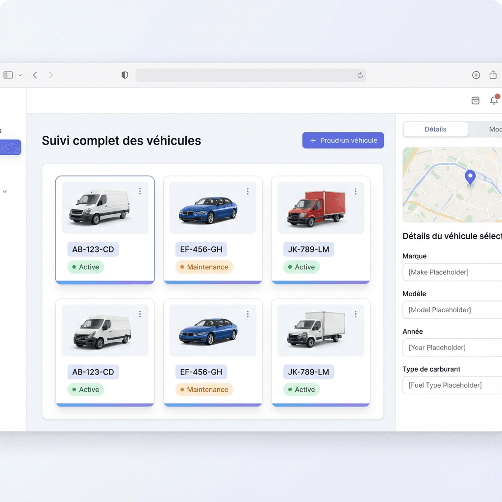 Suivi complet des véhicules