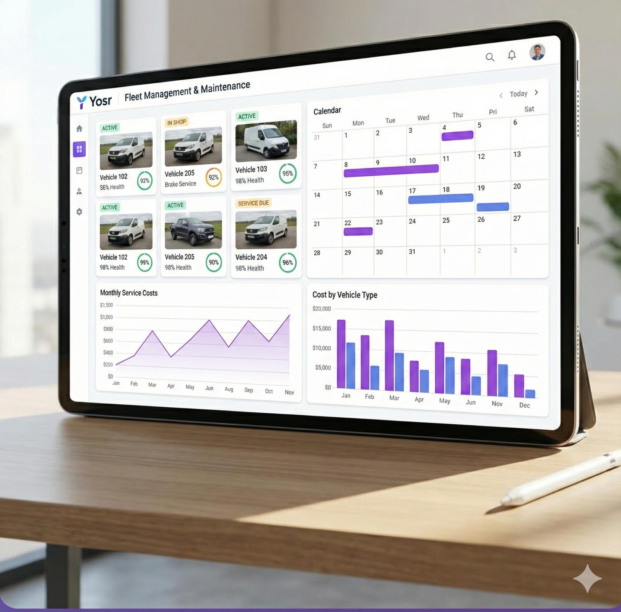 Flotte et Maintenance